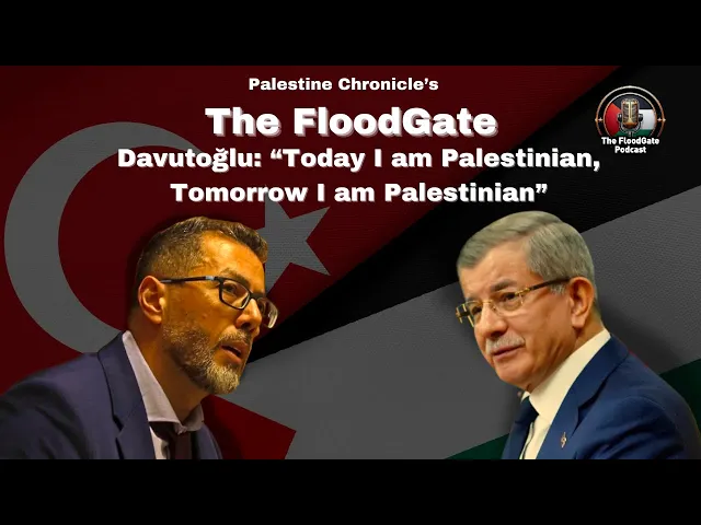 WATCH: 'Today I Am Palestinian': Dr. Ahmet Davutoğlu Speaks to the Palestine Chronicle